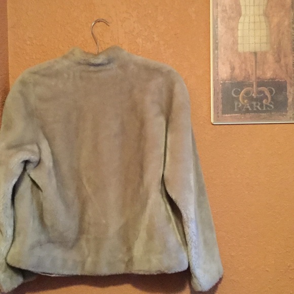 ⚜️ Borgana CAPE  The ORIGINAL FAUX FUR Vintage Shawl CHAMPAGNE  LUXURY OSFM - Picture 7 of 16